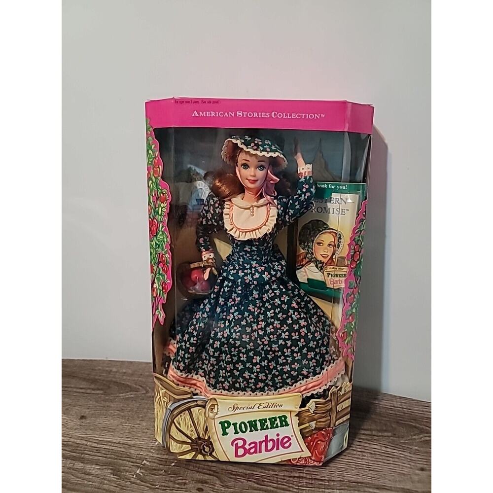 Vintage 1994 American Stories PIONEER BARBIE, Special Edition 12680, Sealed NRFB
